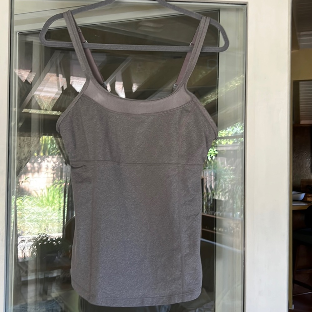 Prana Workout tank with built-in  shelf bra